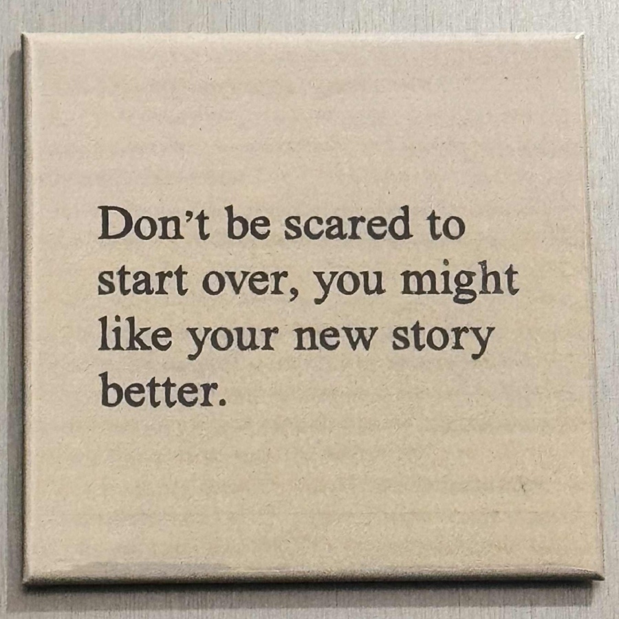 Kant-en-klaar: Don't be scared to start...