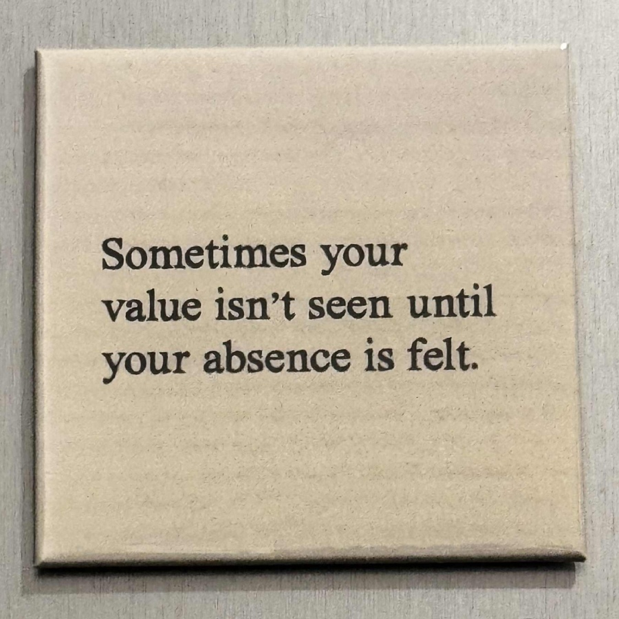 Kant-en-klaar: Sometimes your value isn't seen...