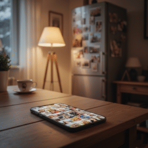 fotomagneten bestellen smartphone naar koelkast eenvoudig proces