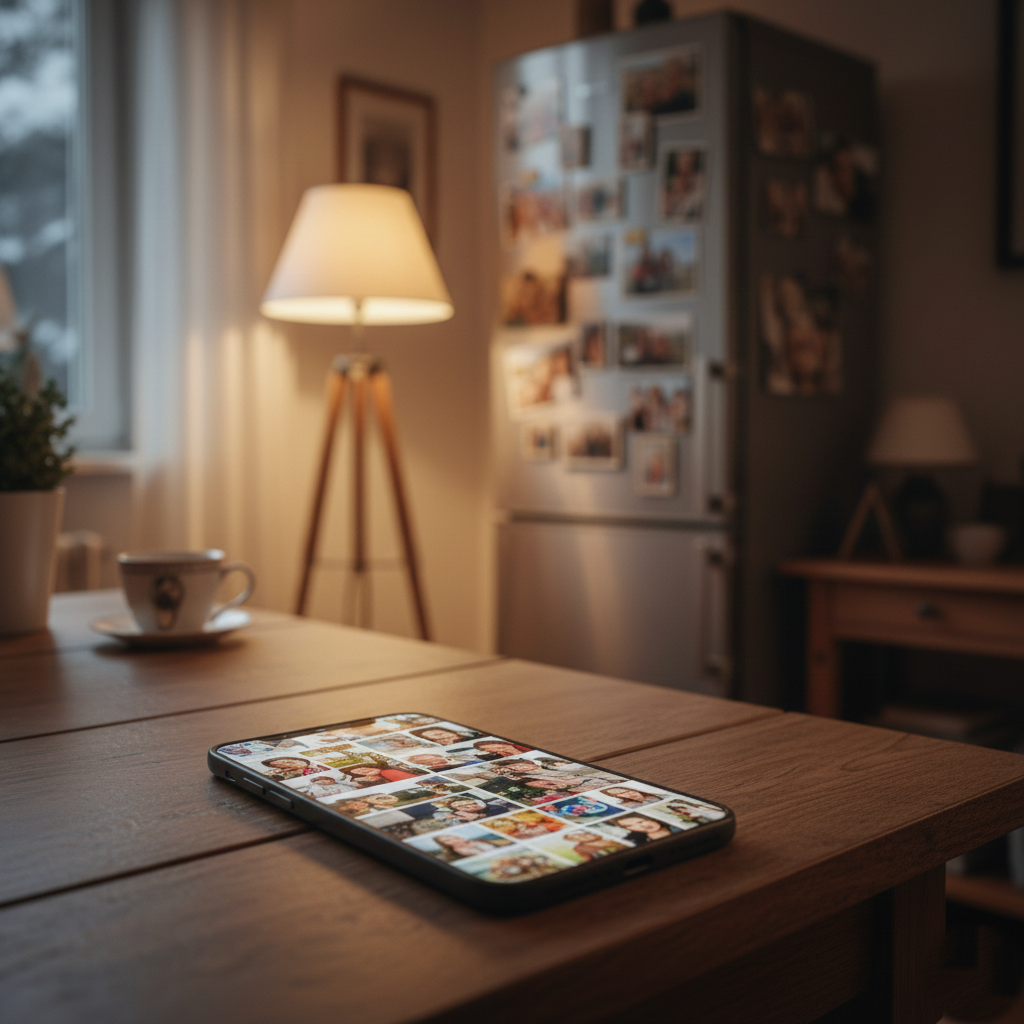 fotomagneten bestellen smartphone naar koelkast eenvoudig proces